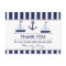 Nautical Baby Shower Thank You Postcard