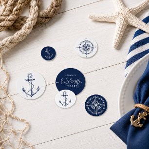 Nautical Bachelorette Party Confetti