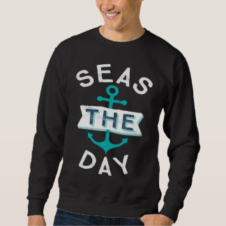 Nautical Bachelorette Party Sailing Anchor Seas t Sweatshirt