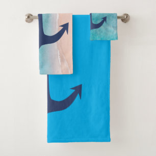 Nautical Bath Towel Set