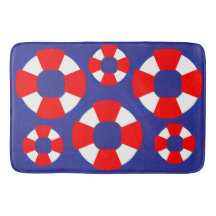 Nautical Bathroom Mat