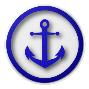 Nautical Beach Anchor Cabinet Drawer Knob