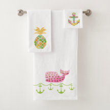 Nautical Beach Christmas Towel Ser