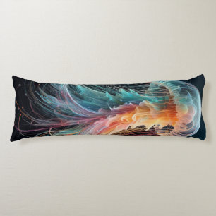 nautical/beach/coastal jellyfish  body cushion