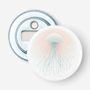 nautical/beach/coastal jellyfish bottle opener