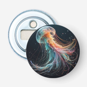 nautical/beach/coastal jellyfish  bottle opener