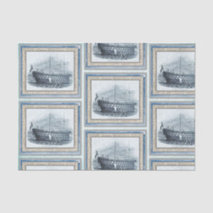 Nautical Beach Design Series 19 Tissue Paper