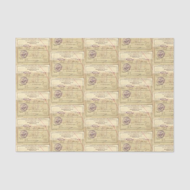 Nautical Beach Design Series 24 Tissue Paper (Front)