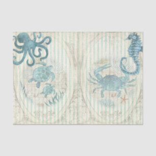 Nautical Beach Design Series 2 Tissue Paper