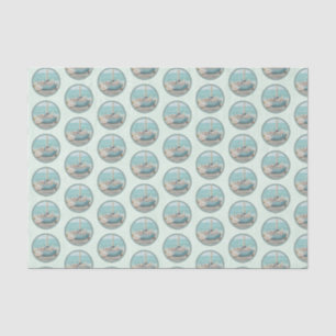 Nautical Beach Design Series 6 Tissue Paper