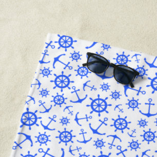Nautical Beach Towel