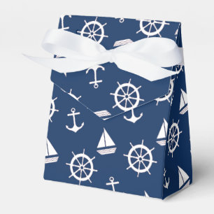 Nautical Blue Anchor Gift Box