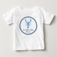 Nautical Blue Lobster coastal 