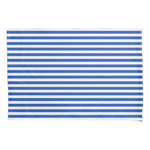 Nautical Blue Stripes Pillowcase