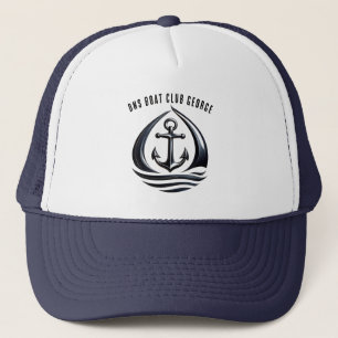 Nautical Boat Mesh Cap