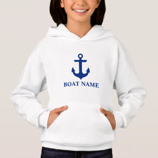 Nautical Boat Name Anchor Girls