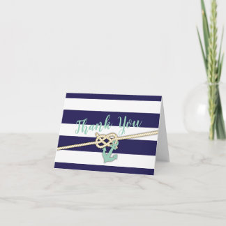 Nautical Bridal Shower/Bachelorette Thank You Note