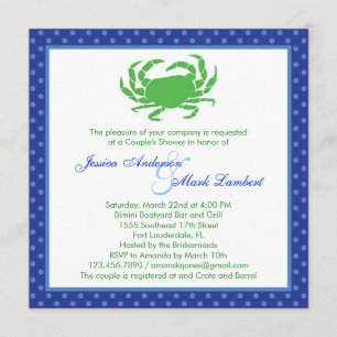 Nautical Bridal Shower Invitation