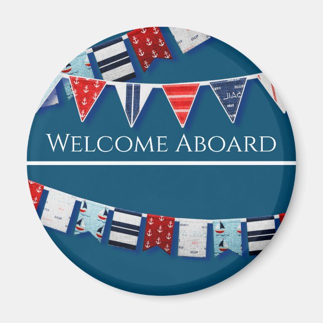 Nautical Bunting Magnet (Front)