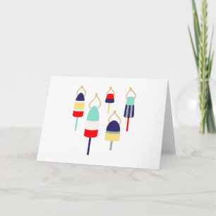 Nautical Buoys Card