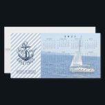 Nautical Business 2021 Calendar SEAsons Greetings Holiday Card<br><div class="desc">CONTACT THE DESIGNER FOR THE CURRENT YEAR CALENDAR. This nautical themed holiday greeting photo and 2021 calendar card is ideal for nautical based businesses to send to their customers. This non-traditional holiday card will surely stand out with a nautical look and a play on the words "Season's Greetings" with the...</div>