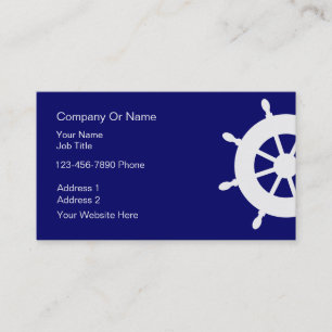 Nautical Business Cards
