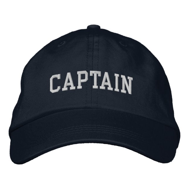 Nautical Captain Cap Blue (Front)
