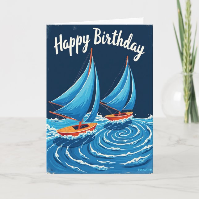 Nautical Celebration Card (Front)