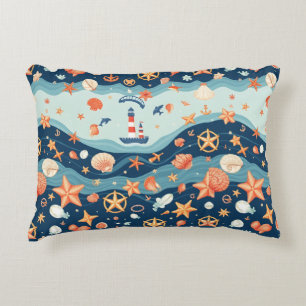 Nautical Charm Throw Pillows – Set Sail in Style