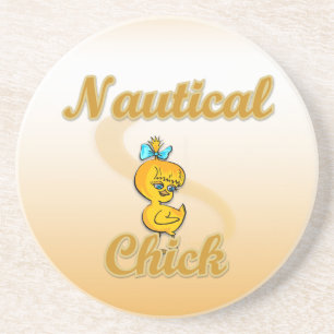 Nautical Chick Coaster