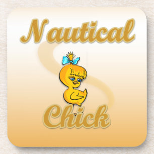 Nautical Chick Coaster
