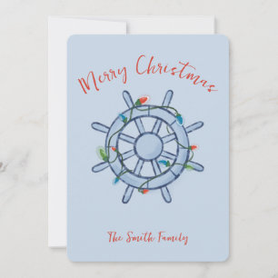 Nautical Christmas Card