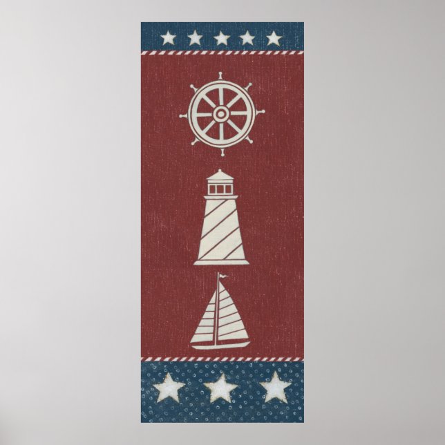 Nautical Collage 1 Poster (Front)