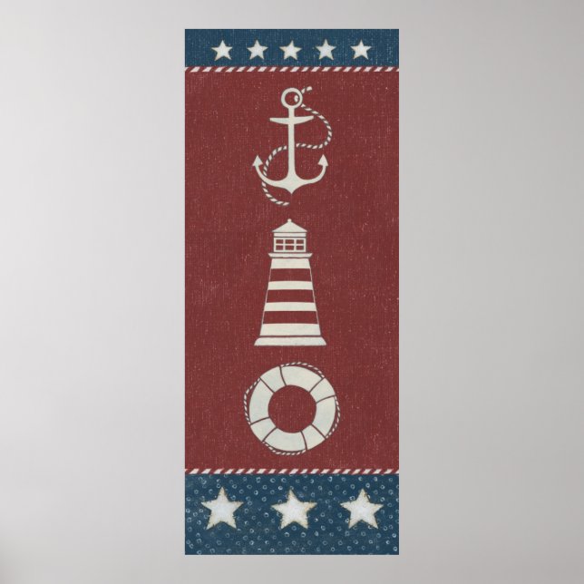 Nautical Collage 1 Poster (Front)