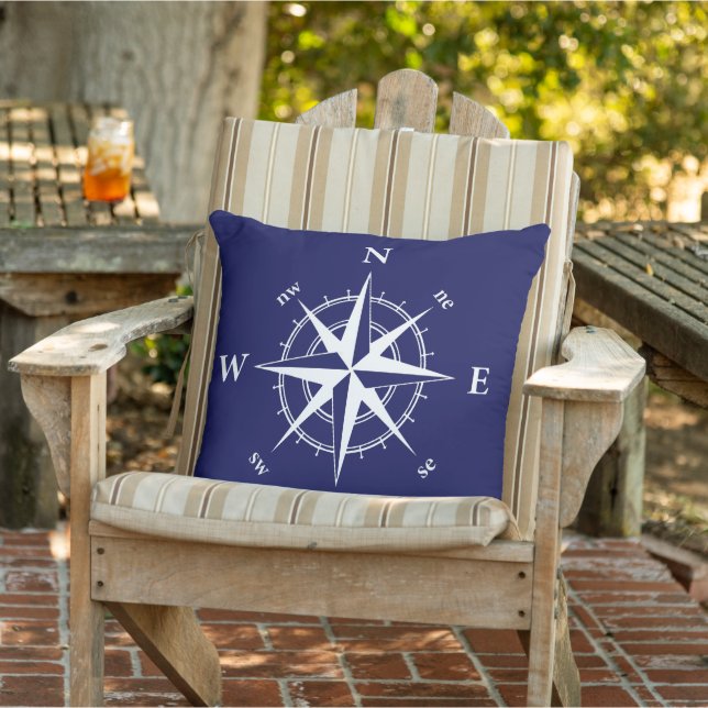 Nautical compass cushion (Chair)