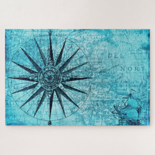 Nautical Compass Jigsaw Puzzle