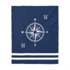 Nautical Compass Rose Custom Monograms