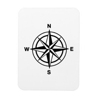 Nautical Compass Rose Magnet