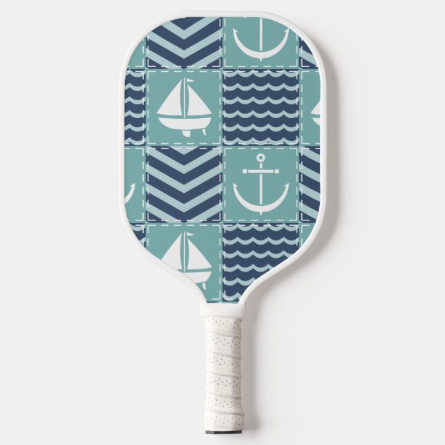 Nautical Cravings Pickleball Paddle (Front)