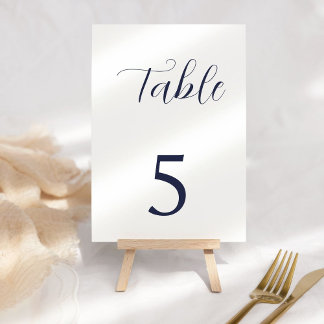Nautical Cruise Ship Boat wedding Table Number