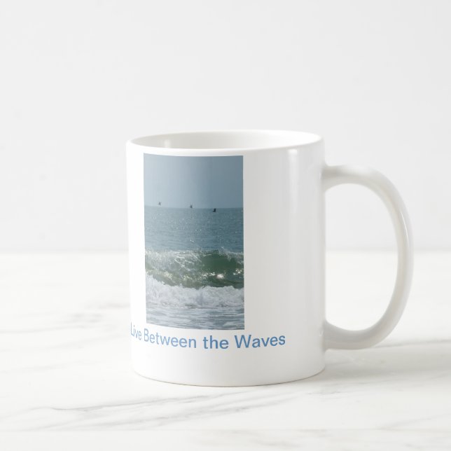 Nautical cup "Live Between the Waves" (Right)