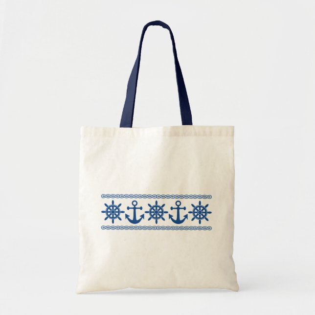 Nautical custom bag - choose style & colour (Front)