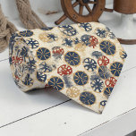 Nautical Custom Necktie<br><div class="desc">This custom nautical necktie is perfect for any ocean lover. The unique design features [Specific details of the design, e.g., a vibrant blue and white striped pattern, classic anchors, or a stylized seascape]. It's a stylish and memorable gift for dads, groomsmen, or anyone who appreciates a touch of the sea....</div>