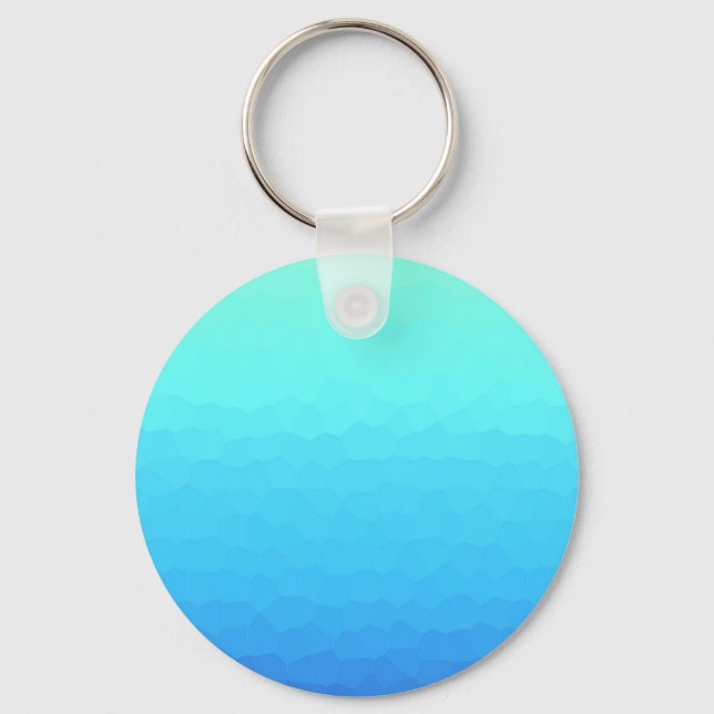Nautical decor - Deep Waters Key Ring (Front)