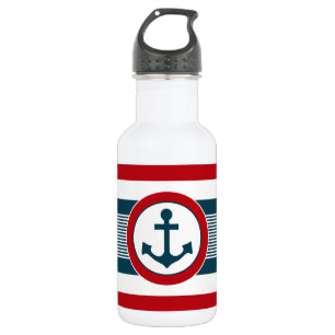 Nautical design 532 ml water bottle