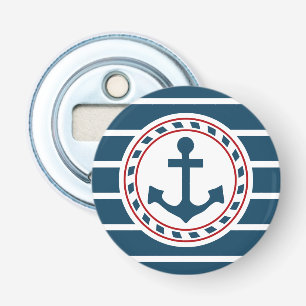 Nautical design bottle opener