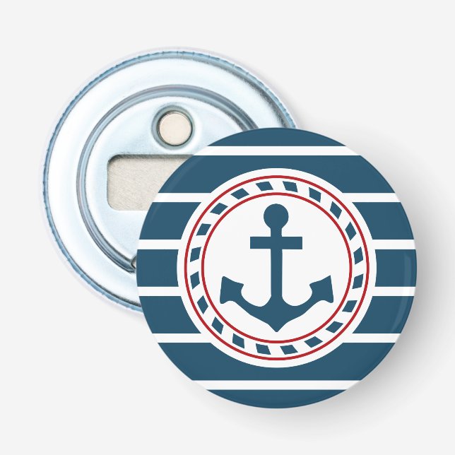 Nautical design bottle opener (Front)