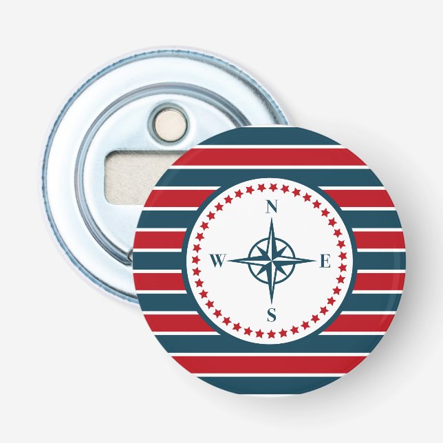 Nautical design bottle opener (Front)