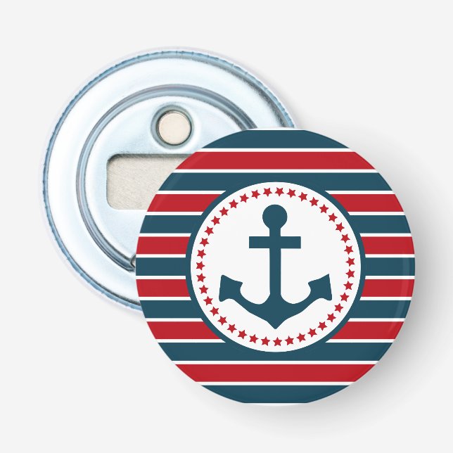 Nautical design bottle opener (Front)