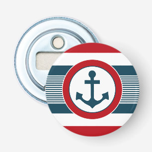 Nautical design bottle opener